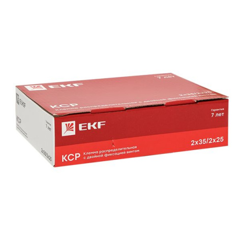 фото Клемма распределительная  EKF ksr-2.35-2.25-grey в Ростове-на-Дону