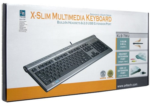 фото Клавиатура  A4Tech KLS-7MUU в Уфе