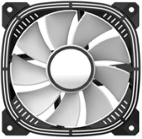 Изображение товара Вентилятор для корпуса ALSEYE Luna-120-B-R 120 мм для охлаждения ПК