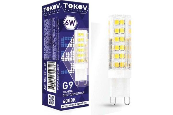 фото Лампа светодиодная TOKOV ELECTRIC TKE-G9-6-4K в Челябинске