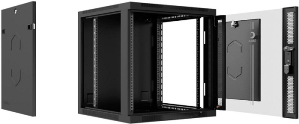 фото Шкаф настенный 19", 18U Cabeus SH-05F-18U60/35-R-BK в Уфе