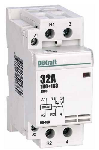 Изображение товара Контактор DEKraft 18072DEK для автоматизации электросистем