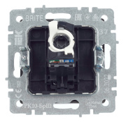 фото Розетка компьютерная IEK BR-K10-1-K37