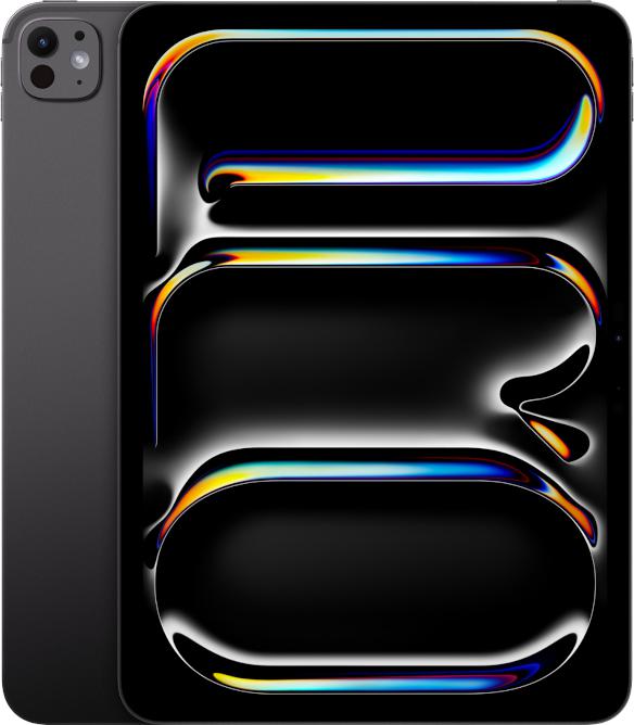 

Планшет 11" Apple iPad Pro (2024) Wi-Fi + Cellular 1TB (7th Gen) with Standard glass Space Black (MVW53ZP/A), iPad Pro (2024) Wi-Fi + Cellular 1TB