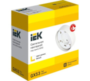 фото Светильник IEK LUPB0-GX53-1-K01
