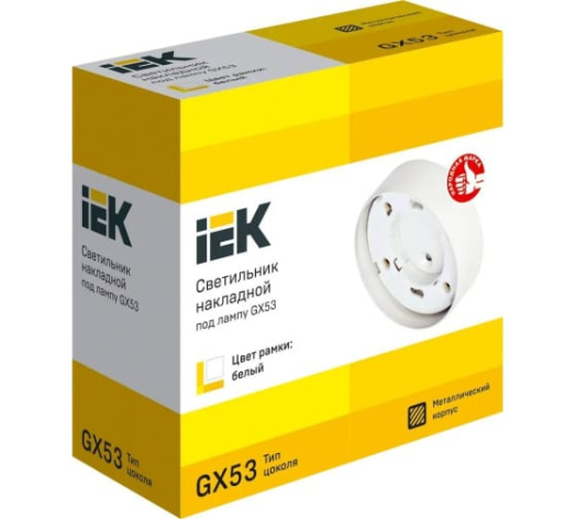 фото Светильник  IEK LUPB0-GX53-1-K01 в Уфе