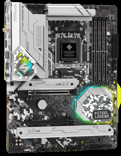 фото Материнская плата ATX ASRock B650E STEEL LEGEND WIFI