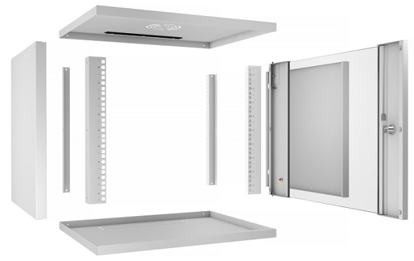 фото Шкаф настенный 19", 9U Cabeus WSC-05D-9U55/45 в Екатеринбурге