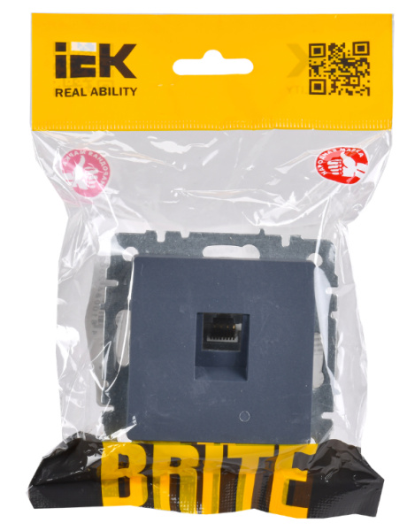 фото Розетка компьютерная  IEK BR-K10-1-K35 в Уфе