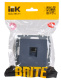 фото Розетка компьютерная  IEK BR-K10-1-K35 в Уфе
