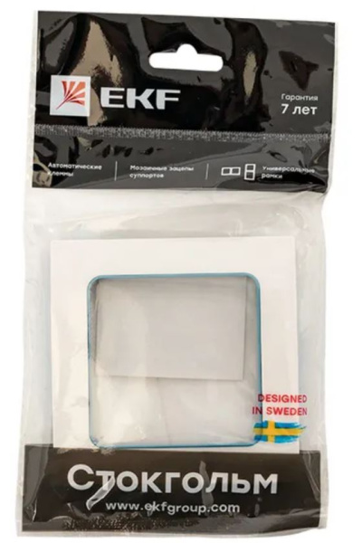 фото Рамка одинарная  EKF EXM-G-304-30 в Красноярске