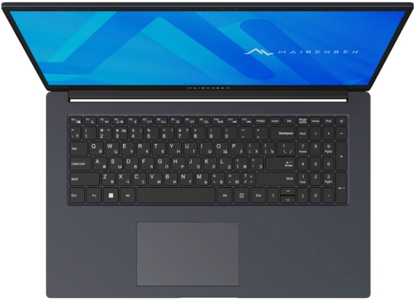 фото Ноутбук  Maibenben Medio M17A в Омске 17.3 ", Ryzen 3, 8 Гб RAM, 512 Гб SSD, Radeon Vega, Синий