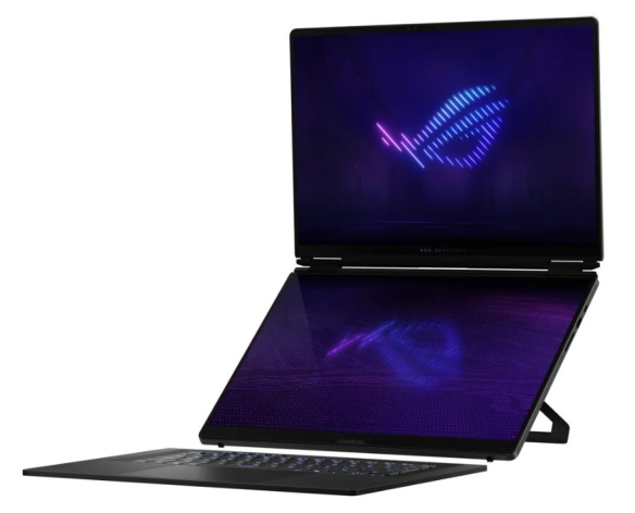 фото Ноутбук ASUS ROG Zephyrus Duo GX651AX-SR144W 16" (Intel Core Ultra 9, 32Гб LPDDR5X, SSD 1 Тб, GeForce RTX 5090, Windows 11 Домашняя) Серый [90NR0NT2-M006D0]