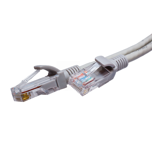 

Кабель патч-корд U/UTP 5e кат. 0,5м. SUPRLAN 10-0141 4x2 26AWG (7x0.16mm) Cu LSZH серый, 10-0141