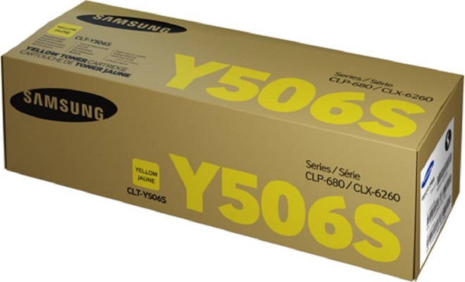 

Картридж Samsung CLT-Y506S SU526A для CLP-680, CLX-6260, 1500стр., желтый, CLT-Y506S