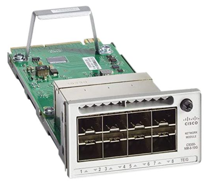 

Трансивер Cisco C9300X-NM-8Y= сетевой Catalyst 9300 8 x 10G/25G Network Module SFP+/SFP28, C9300X-NM-8Y=