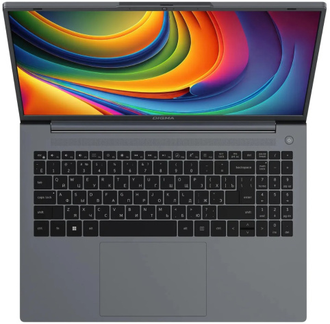 фото Ноутбук  Digma Pro Breve в Екатеринбурге 16 ", Intel N, 8 Гб RAM, 256 Гб SSD, UHD Graphics, Темно-серый