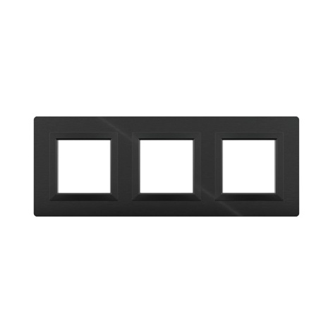 Изображение товара Рамка DKC 4402836 из алюминия для настенного монтажа серия Avanti Черная