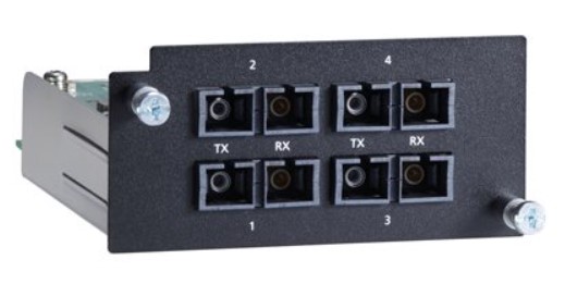 

Модуль расширения MOXA PM-7500-4MSC 4 порта 100BaseFX (многомодовое волокно, разъем SC) для коммутатора PT-7528-24TX, PM-7500-4MSC