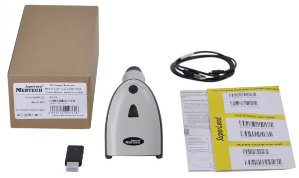 фото Сканер штрих-кодов Mertech CL-2210 BLE Dongle P2D в Санкт-Петербургe