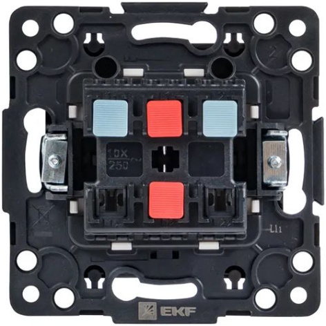 фото Переключатель двухклавишный  EKF EZV10-023-10 в Казани