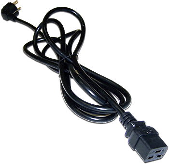фото Кабель питания  Lanmaster LAN-PP19/SH-1.0-BK в Самаре