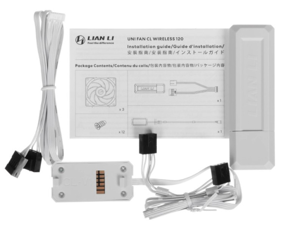 фото Вентилятор для корпуса Lian Li G99.12CL1W3W.R0 в Красноярске