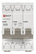 фото Автоматический выключатель EKF M63MA6320D