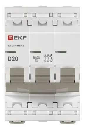 фото Автоматический выключатель  EKF M63MA6320D в Уфе