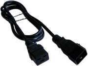 фото Кабель питания Lanmaster LAN-PP19/20-1.0-BK