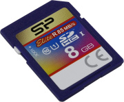 фото Карта памяти 8GB  Silicon Power SP008GBSDHAU1V10