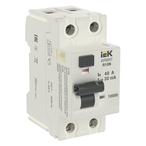 Изображение товара Выключатель дифференциального тока IEK AR-R10N-2-040C030