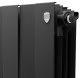 фото Радиатор отопления биметаллический Royal Thermo PianoForte 500 x10 секций new/Noir Sable в Волгограде