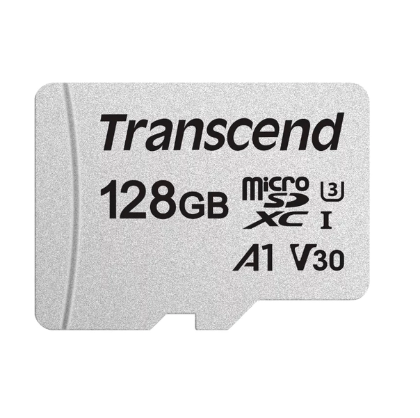

Карта памяти 128GB Transcend TS128GUSD300S microSDXC Class 10 U3, V30, A1 300S без адаптера, TS128GUSD300S