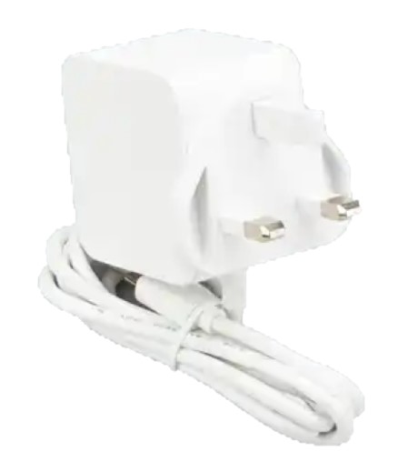 

Блок питания Raspberry Pi 27W USB-C Power Supply для Raspberry Pi 5, 5.1В/5А, 15.3Вт, длина кабеля 1,2м, 2-контактная евровилка, белый, 27W USB-C Power Supply