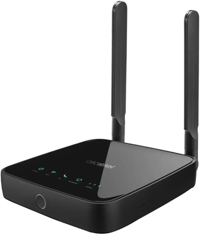 

Интернет-центр Alcatel LINKHUB HH41V 10/100BASE-TX/4G(3G), cat.4, черный, LINKHUB HH41V