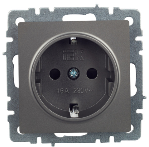 фото Розетка с заземлением  IEK BR-R14-16-K46 в Уфе