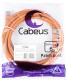 фото Кабель патч-корд U/UTP 6 кат. 3м Cabeus PC-UTP-RJ45-Cat.6-3m-OR-LSZH в Перми