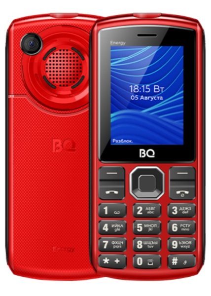 фото Мобильный телефон  BQ 2452 Energy Red+Black в Уфе