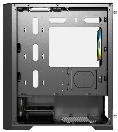 фото Корпус mATX Powercase ByteFlow Micro Black