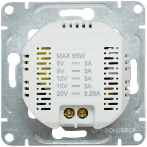 фото Розетка USB  EKF UP1-SOI-2USBC в Перми