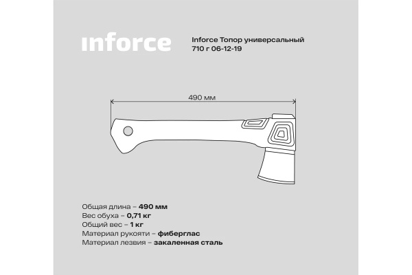 фото Топор Inforce 06-12-19 в Санкт-Петербургe