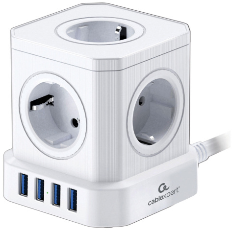 фото Сетевой фильтр  Cablexpert TWR-5-U4-W-2 в Челябинске