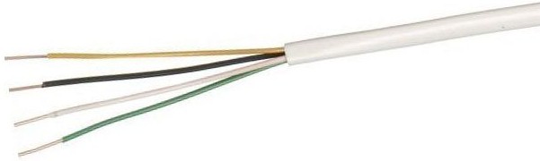 

Кабель Паритет КСВВГл 4х0,2 с многопроволочными медными лужеными 4 жилами, D-вн. 3,7 мм, сечение жил 0,20 кв. мм (100 м бухта), КСВВГл 4х0,2