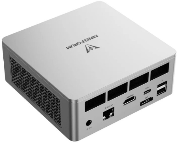 фото Мини ПК Minisforum UM870 Slim (AMD Ryzen 7 8745H (8/16; 3.8ГГц; 16Мб), 3.8ГГц, 32ГБ DDR5, SSD 512 Гб, Radeon 780M, Windows 11 Профессиональная) [MF/UM870SLIM/8745H/32/512]