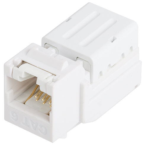 

Модуль NikoMax NMC-KJUD2-ST-WT типа Keystone, Кат.5е (Класс D), 100МГц, RJ45/8P8C, FT-TOOL/110/KRONE, T568A/B, неэкранированный, со шторкой, белый - г, NMC-KJUD2-ST-WT