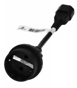 фото Кабель специальный Powercom Cord SCUT IEC320 to Type-F