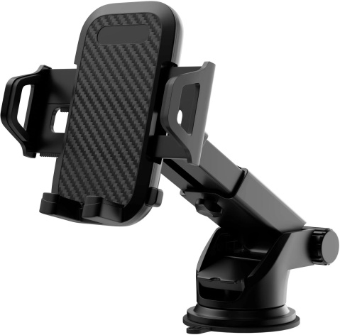 Изображение товара Автоматический держатель для смартфона Wiiix HT-404TW1T-B с присоской и кронштейном