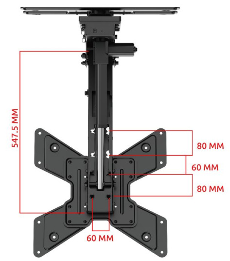 фото Кронштейн для телевизора UNITEKI MOTO3265LIFT