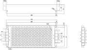 фото Преобразователь Mean Well RSD-300B-12